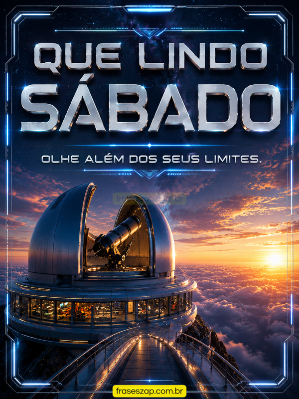 Imagem de sábado para compartilhar no WhatsApp