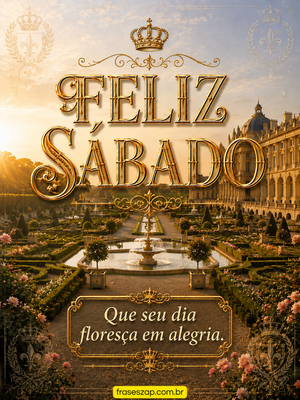 Imagem de sábado para compartilhar no WhatsApp