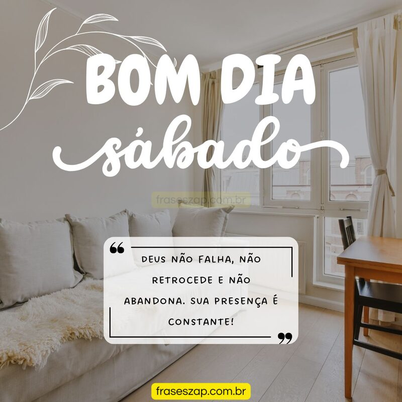 Imagem de sábado para compartilhar no WhatsApp