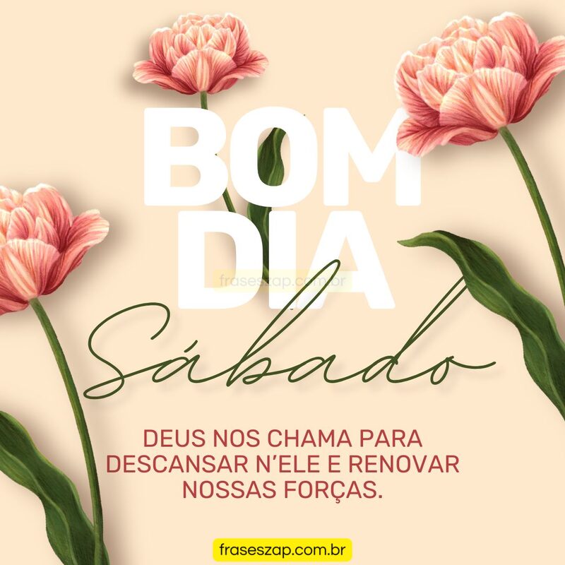 Imagem de sábado para compartilhar no WhatsApp
