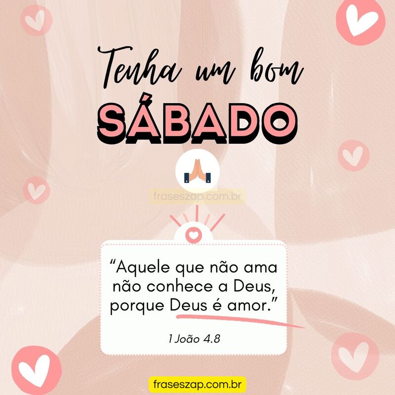 Imagem de sábado para compartilhar no WhatsApp