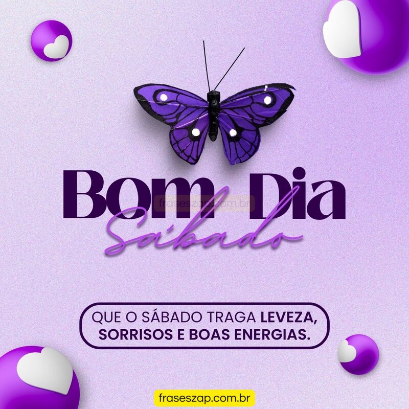 Imagem de sábado para compartilhar no WhatsApp