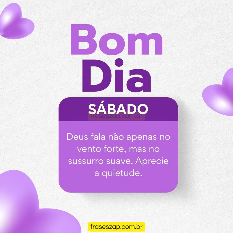 Imagem de sábado para compartilhar no WhatsApp