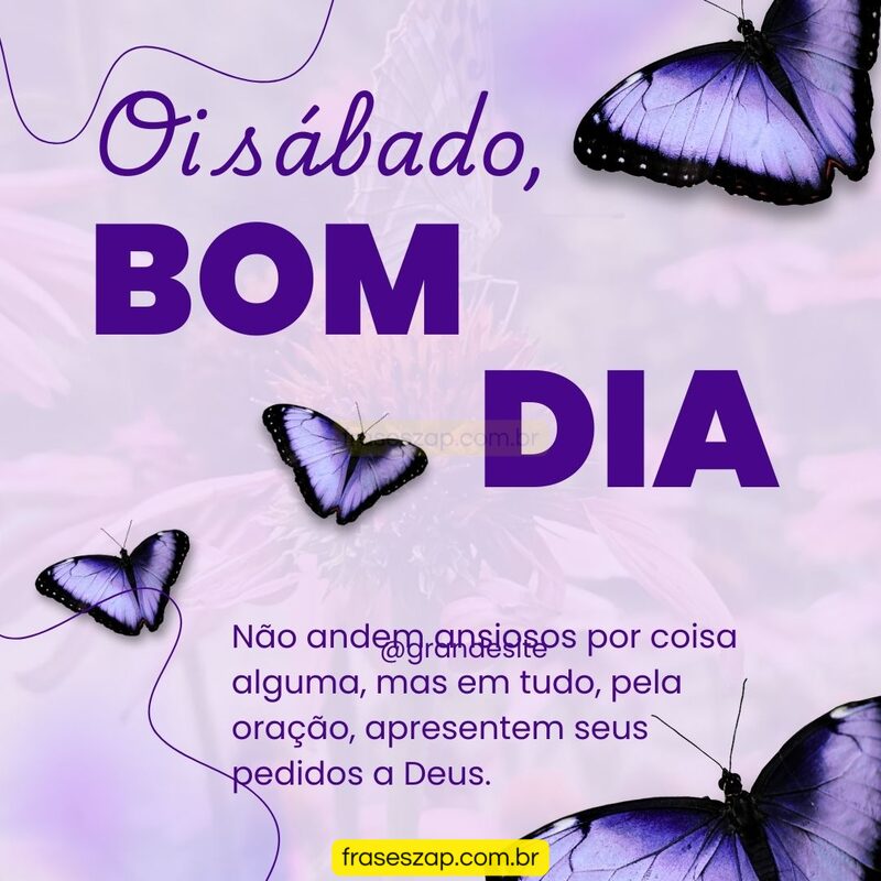 Imagem de sábado para compartilhar no WhatsApp