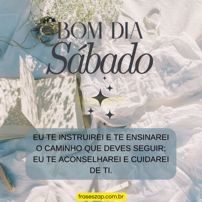 Imagem de sábado para compartilhar no WhatsApp