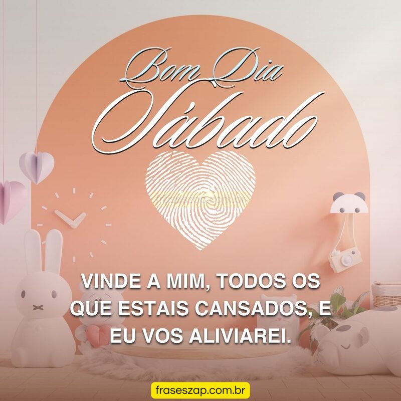 Imagem de sábado para compartilhar no WhatsApp