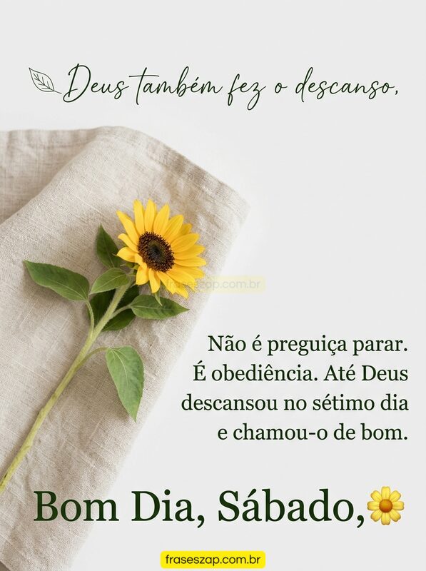 Imagem de sábado para compartilhar no WhatsApp