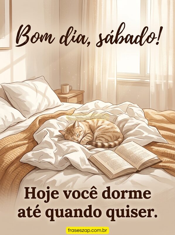 Imagem de sábado para compartilhar no WhatsApp