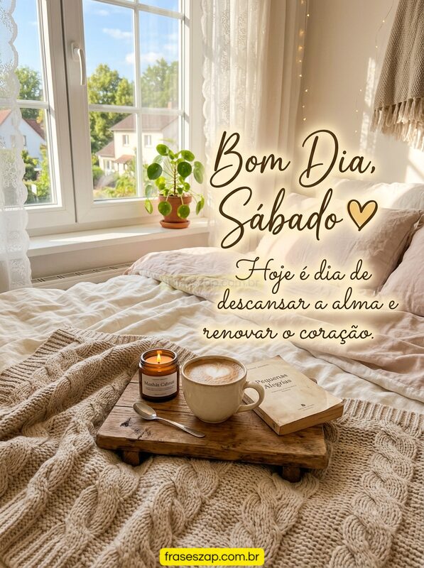 Imagem de sábado para compartilhar no WhatsApp