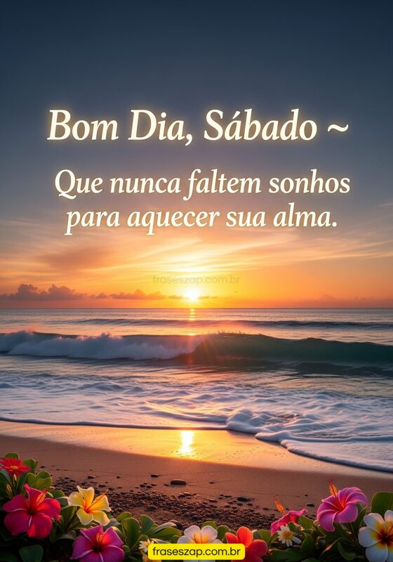 Imagem de sábado para compartilhar no WhatsApp
