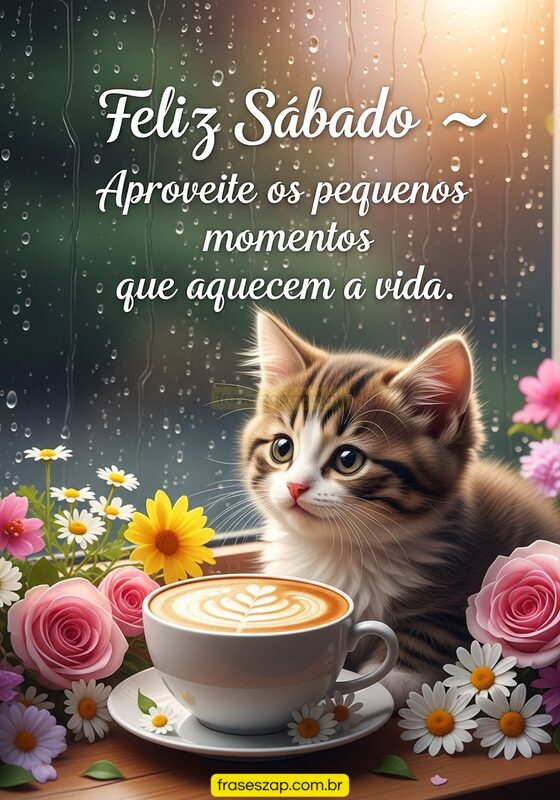 Imagem de sábado para compartilhar no WhatsApp