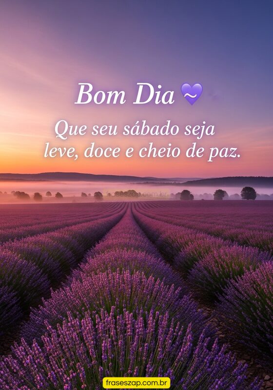 Imagem de sábado para compartilhar no WhatsApp
