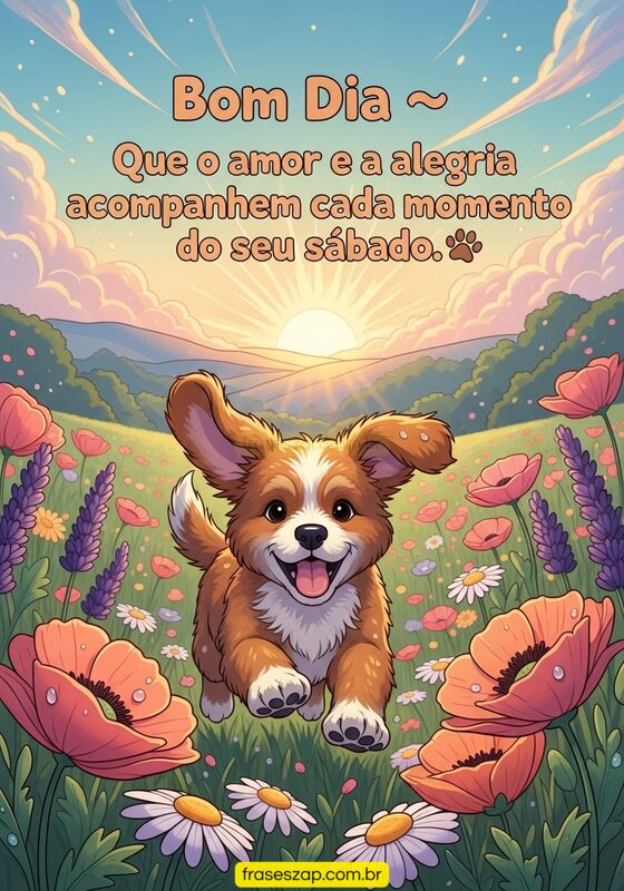 Imagem de sábado para compartilhar no WhatsApp