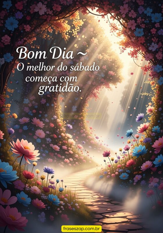 Imagem de sábado para compartilhar no WhatsApp