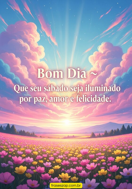 Imagem de sábado para compartilhar no WhatsApp