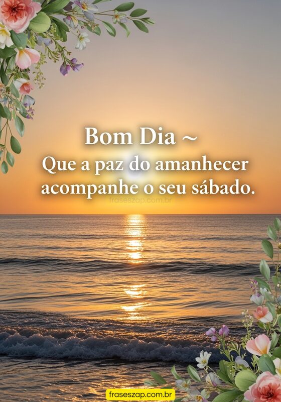 Imagem de sábado para compartilhar no WhatsApp