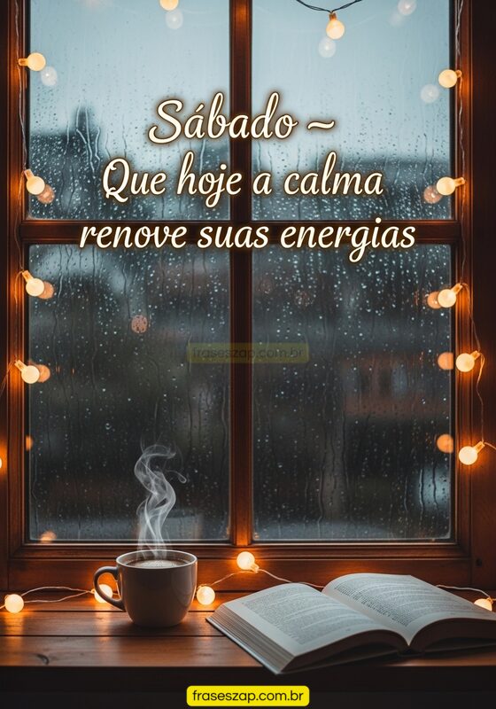 Imagem de sábado para compartilhar no WhatsApp