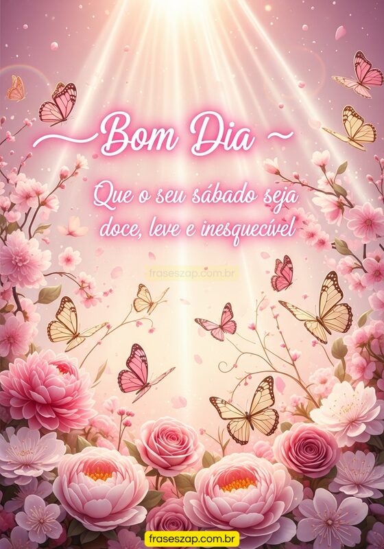 Imagem de sábado para compartilhar no WhatsApp