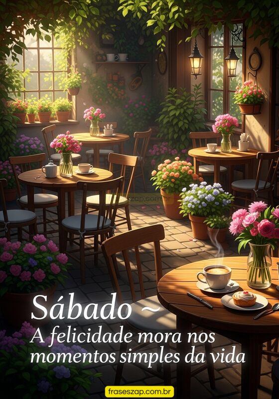 Imagem de sábado para compartilhar no WhatsApp