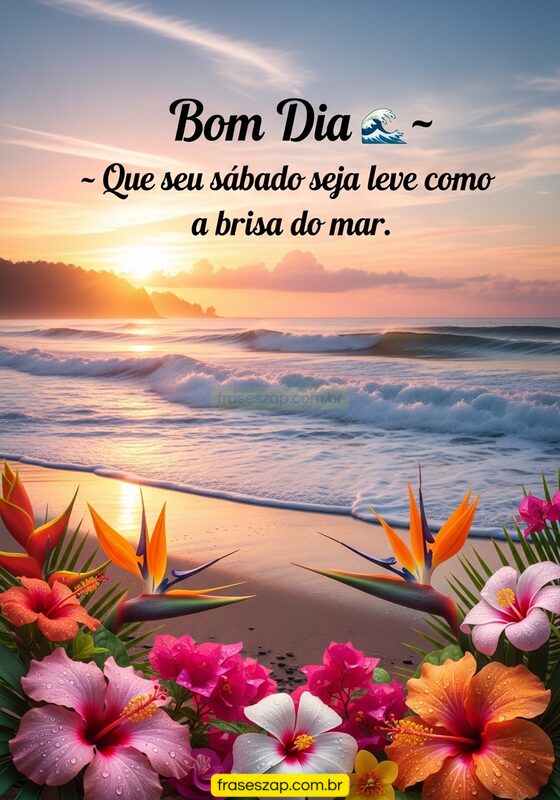 Imagem de sábado para compartilhar no WhatsApp