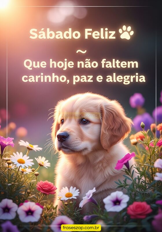 Imagem de sábado para compartilhar no WhatsApp