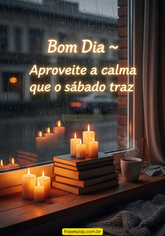 Imagem de sábado para compartilhar no WhatsApp