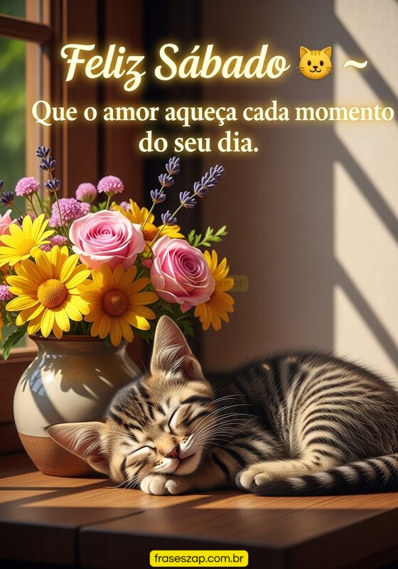 Imagem de sábado para compartilhar no WhatsApp