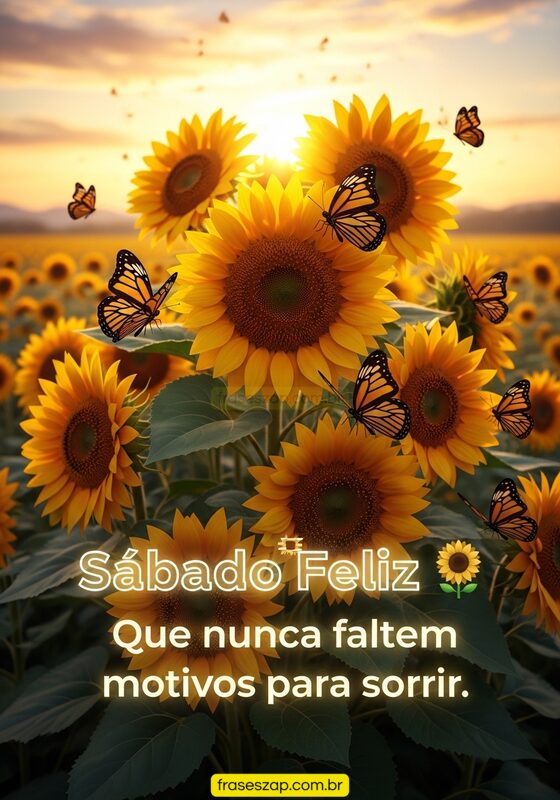 Imagem de sábado para compartilhar no WhatsApp
