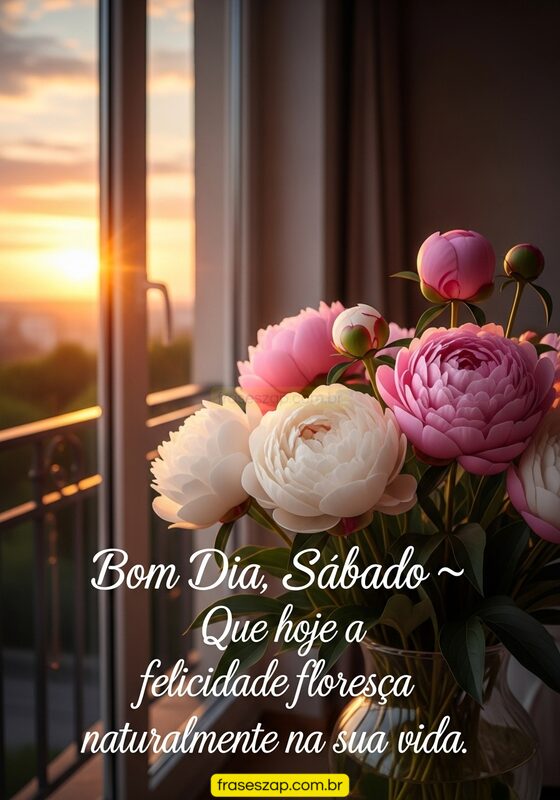 Imagem de sábado para compartilhar no WhatsApp