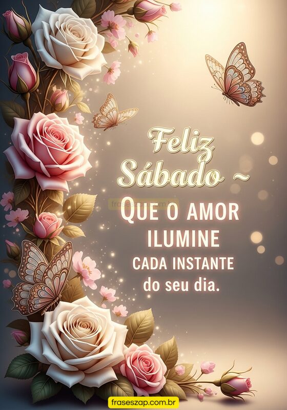 Imagem de sábado para compartilhar no WhatsApp