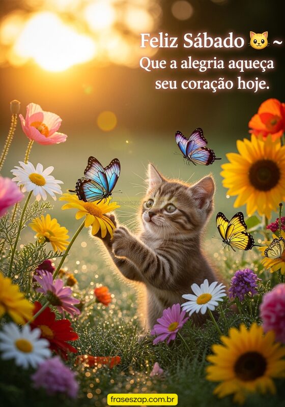 Imagem de sábado para compartilhar no WhatsApp