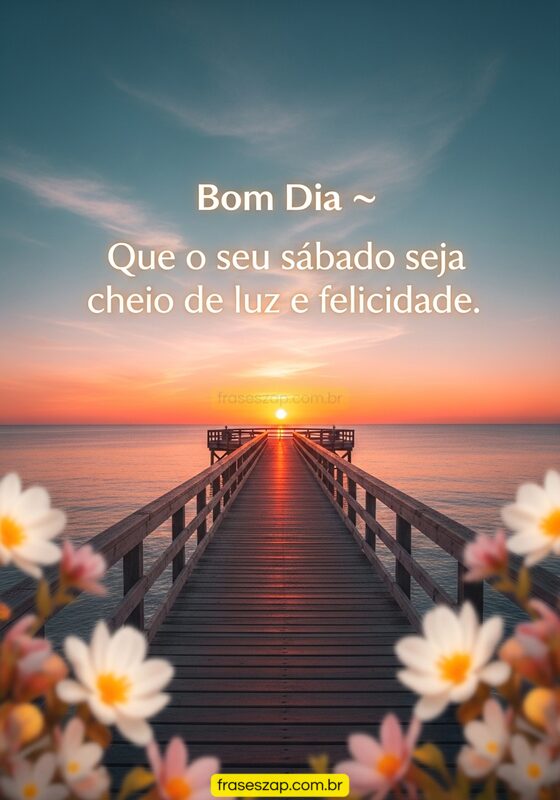 Imagem de sábado para compartilhar no WhatsApp