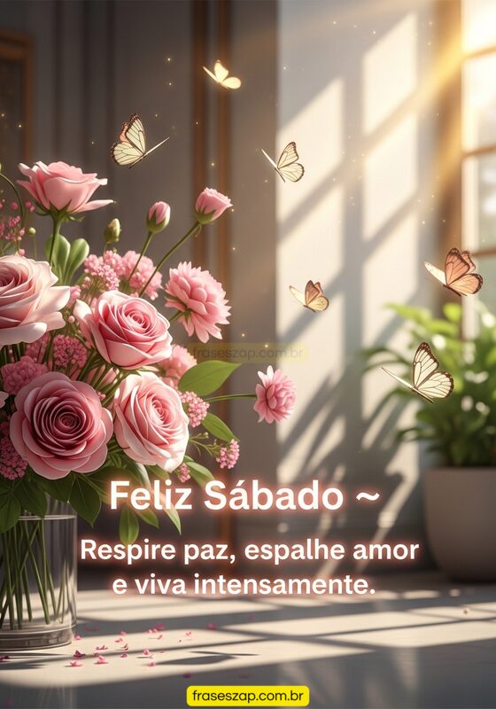 Imagem de sábado para compartilhar no WhatsApp