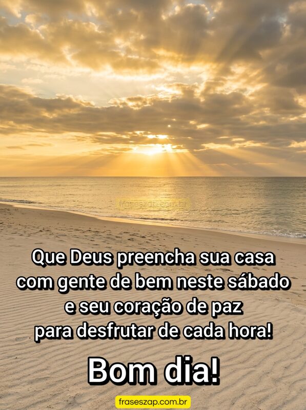 Mensagens de Sábado