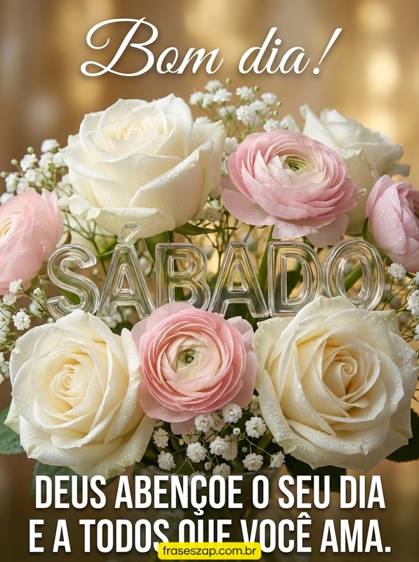 Imagem de sábado para compartilhar no WhatsApp