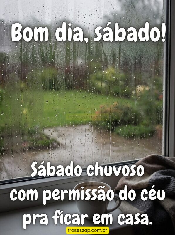 Imagem de sábado para compartilhar no WhatsApp