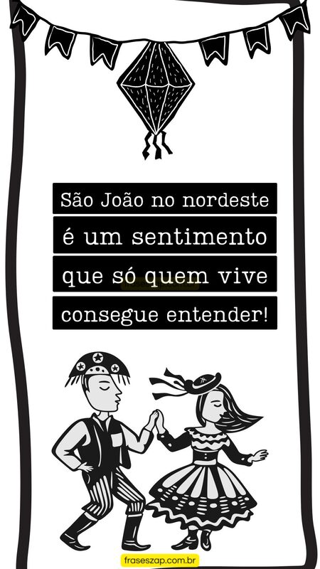Imagem de são joão para compartilhar no WhatsApp