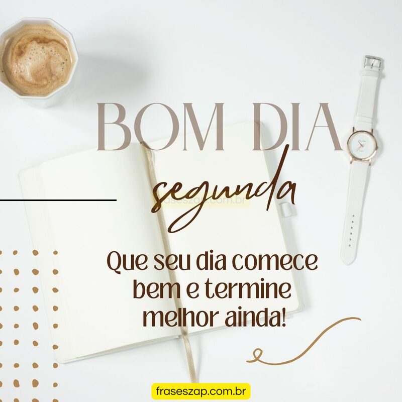 Imagem de segunda-feira para compartilhar no WhatsApp