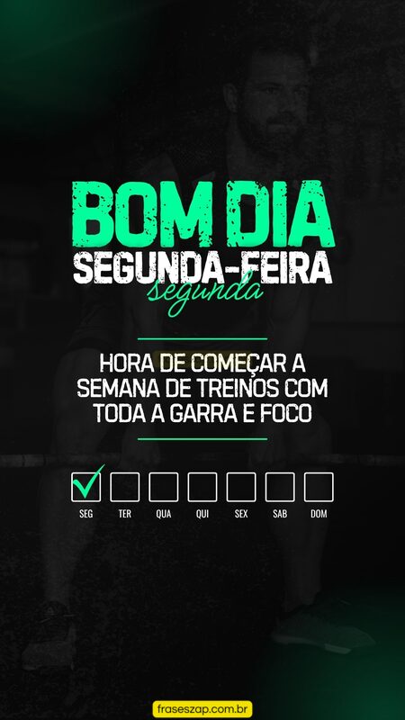 Imagem de segunda-feira para compartilhar no WhatsApp