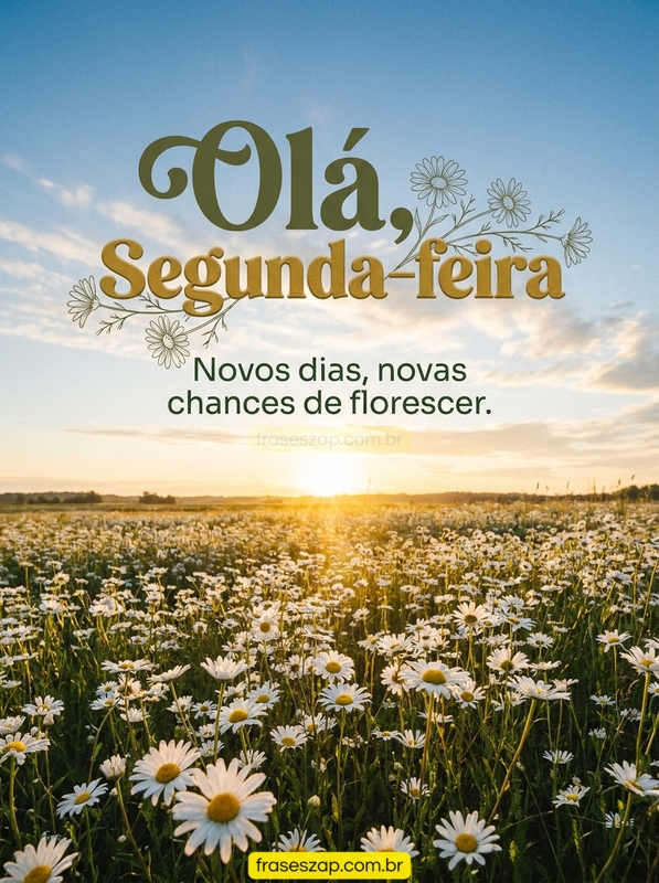 Imagem de segunda-feira para compartilhar no WhatsApp