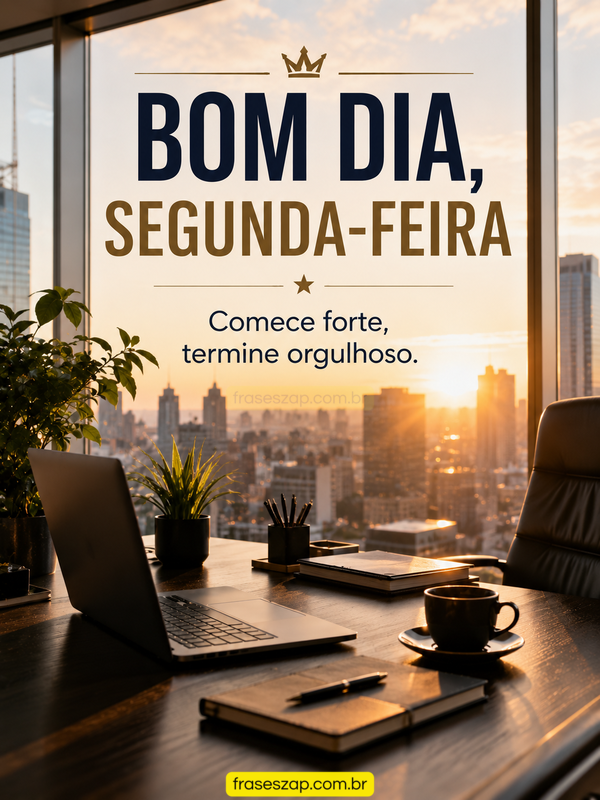 Imagem de segunda-feira para compartilhar no WhatsApp