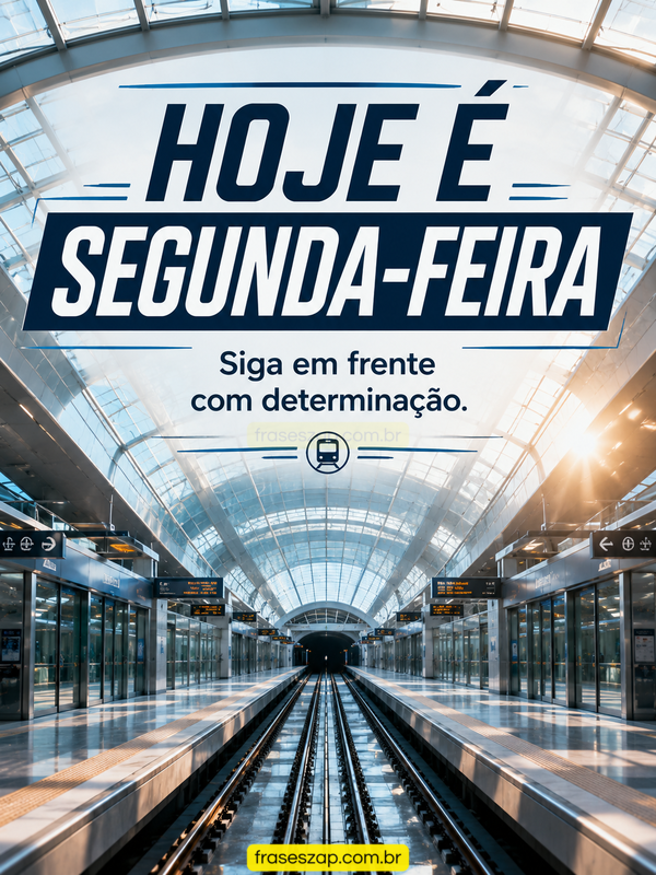 Imagem de segunda-feira para compartilhar no WhatsApp
