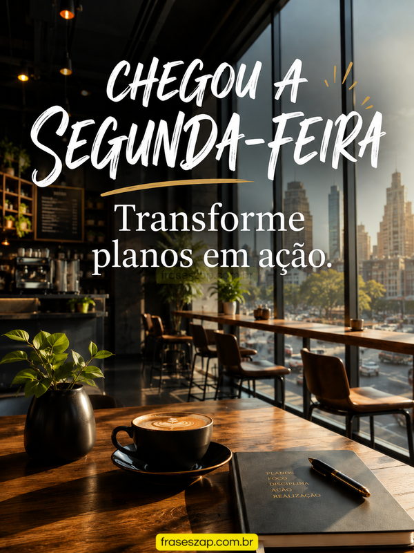 Imagem de segunda-feira para compartilhar no WhatsApp