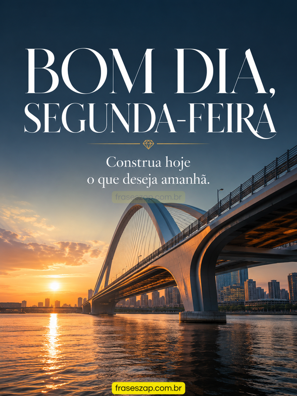 Imagem de segunda-feira para compartilhar no WhatsApp