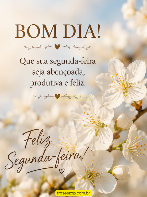 Imagem de segunda-feira para compartilhar no WhatsApp