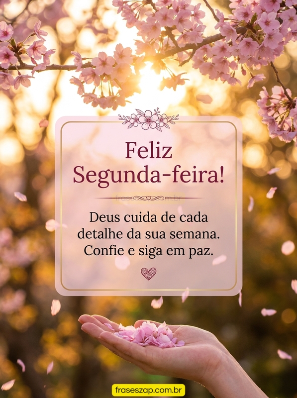 Imagem de segunda-feira para compartilhar no WhatsApp