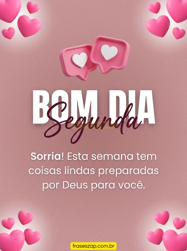 Imagem de segunda-feira para compartilhar no WhatsApp