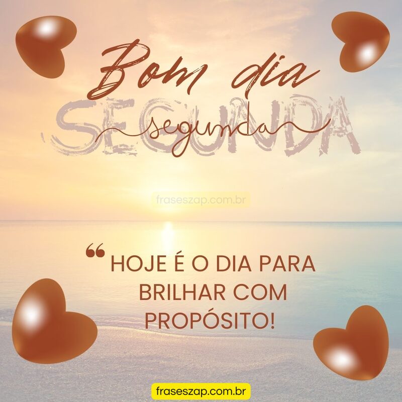 Imagem de segunda-feira para compartilhar no WhatsApp
