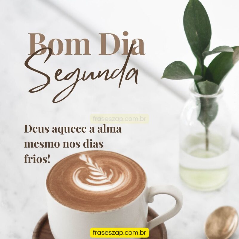 Imagem de segunda-feira para compartilhar no WhatsApp