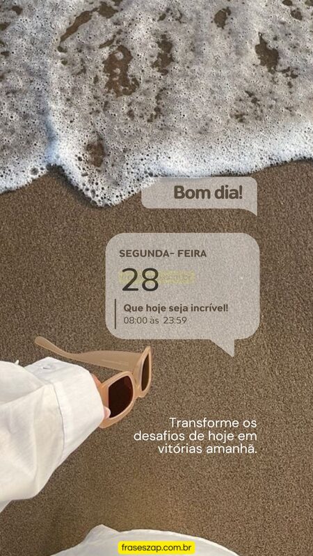 Imagem de segunda-feira para compartilhar no WhatsApp
